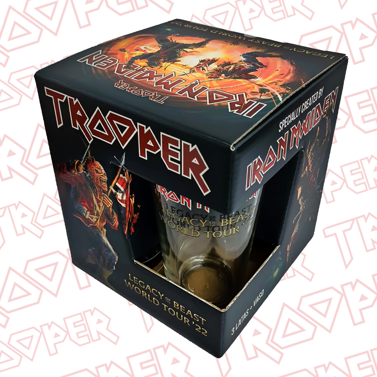 Trooper Box Edición Especial Legacy of the Beast Tour 2022 Trooper Beer
